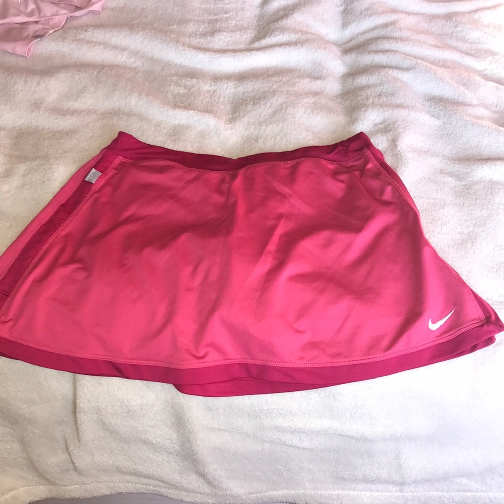 Pink Nike tennis skirt